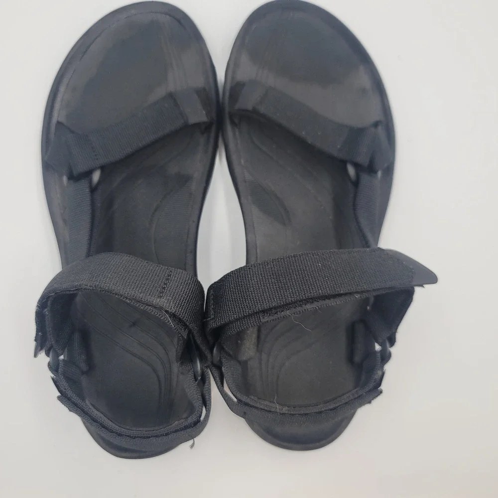 Teva Hurricane XLT2 Mens Black Outdoor Hiking Sandals Size 11 1019234